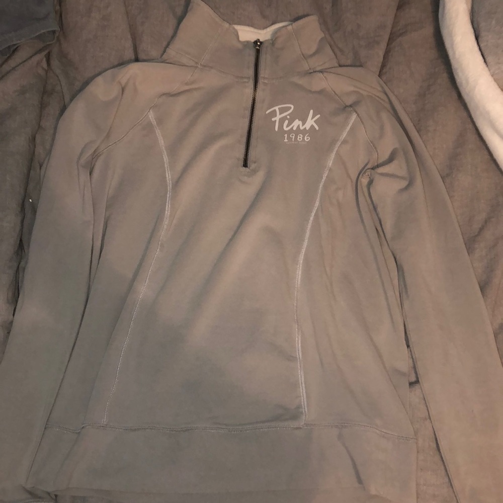 Vs pink light gray pullover